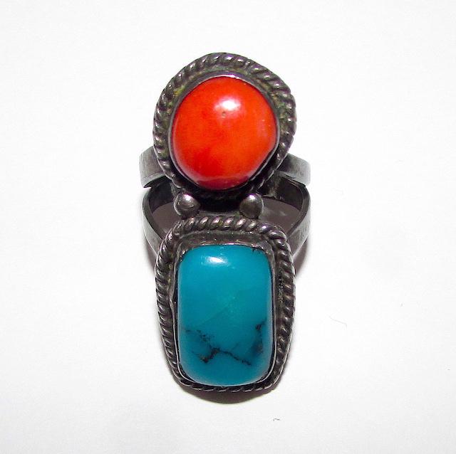 Old Pawn Navajo Ring Sz.7 (1 of 3)