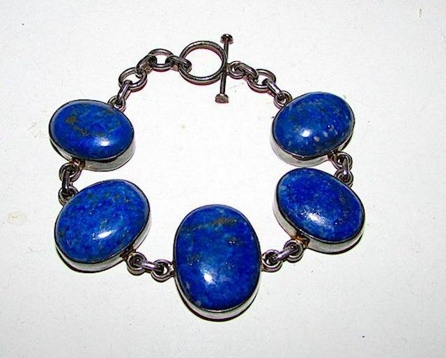 Vintage Southwestern 925 Sterling Silver Lapis Lazuli (1 of 3)