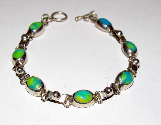 Mexican Taxco 925 Bracelet (1 of 3)