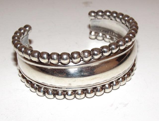 Taxco Mexico 925 Statement Bracelet (1 of 3)