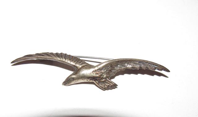 Pre-Eagle Taxco Mexico 925 Bird Brooch (1 of 3)