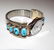 Navajo Sterling Kingman Man Watch - 3