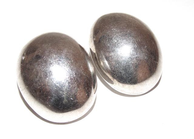 Mexico 925 Taxco Mod Earrings (1 of 3)