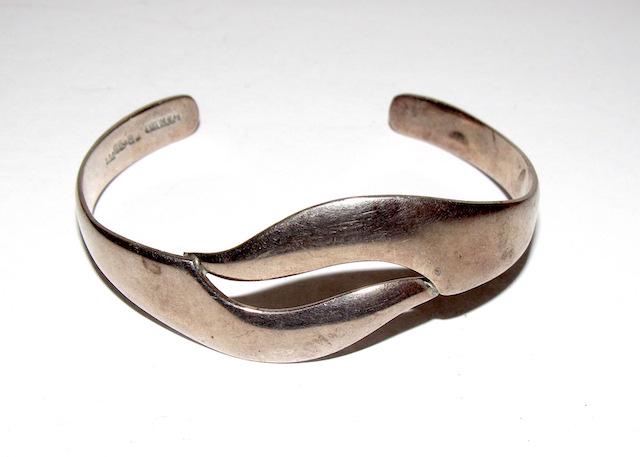 925 Taxco Mexico MOD Sterling Cuff Bracelet (1 of 3)