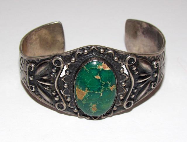 Rare Old Pawn Navajo Maisel Trading Post Rare Bracelet (1 of 3)