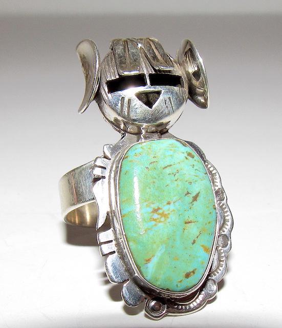 Navajo Nelson Morgan Kachina Ring (1 of 3)