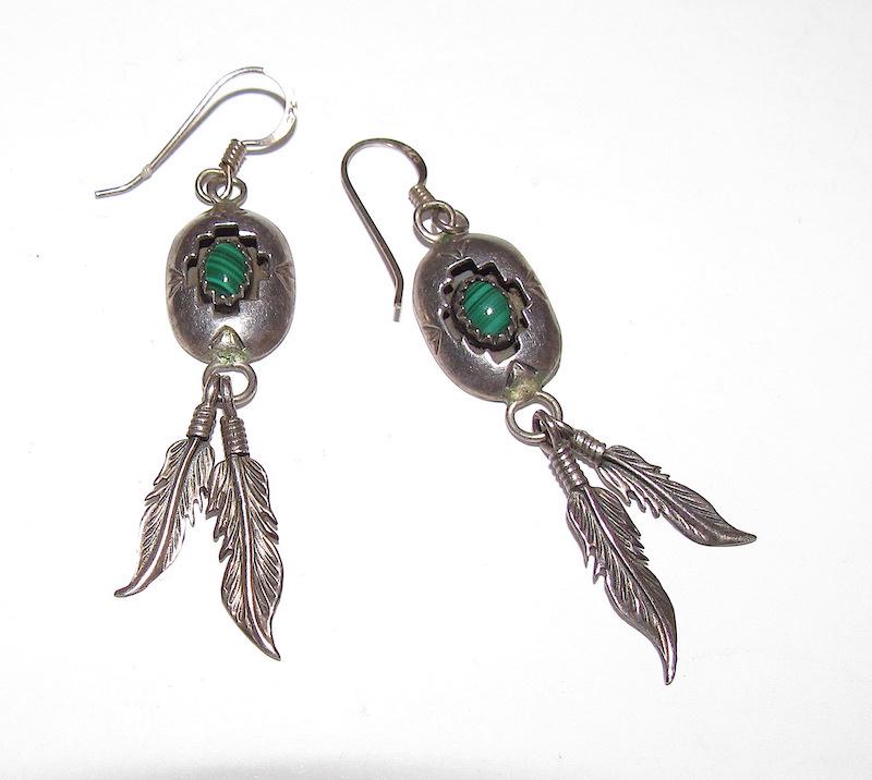 Old Pawn Navajo Earrings (1 of 3)