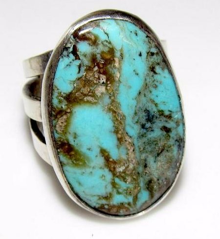 Native American Ring Size 10 Sterling Silver Crow (1 of 4)