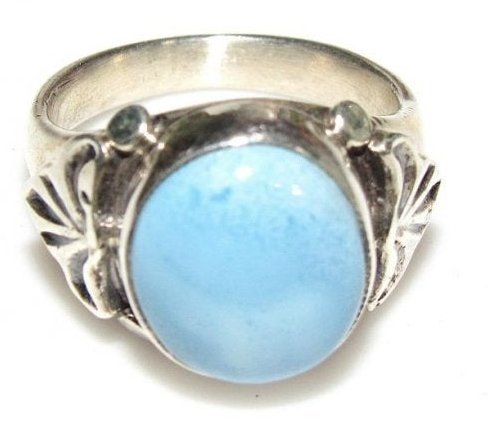 Navajo Golden Hills Turquoise Ring Sterling Silver (1 of 4)