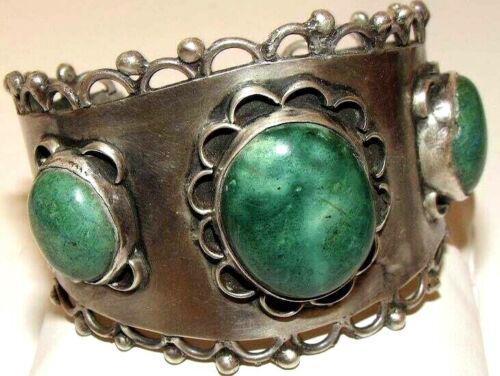 VTG 925 Taxco AGL Mexico Eagle Mark Sterling Cuff (1 of 3)