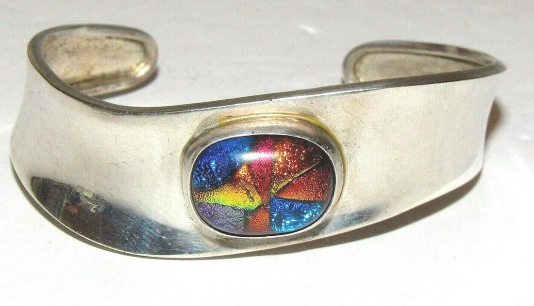 VTG 925 Taxco Mexico MOD Bracelet Sterling Silver (1 of 4)