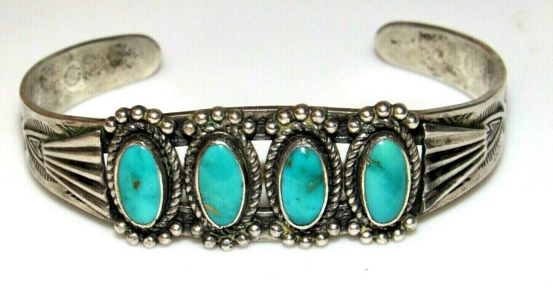 VTG Rare Maisel Trading Fred Harvey Era Cuff Bracelet (1 of 5)