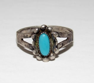 Vintage Navajo Ring Size 7