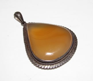 Sterling Silver Smoky Quartz Pendant