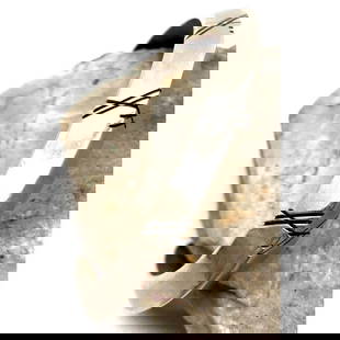 Navajo Carinated Ingot Cuff Bracelet Jasper Nelson Native American: Phenomenal, substantial gauge sterling silver Native American Navajo intricately hand etched carinated cuff bracelet by the highly collectible Navajo artist Jasper Nelson for a 7" wrist. Exceptional c