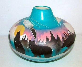 Vintage Navajo Native American Pottery