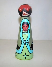 Vintage TAOS Pueblo Pottery Clay Figurine
