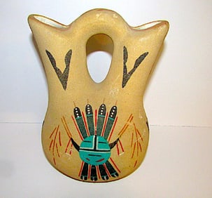 Vintage Navajo Sandstone Wedding Vase
