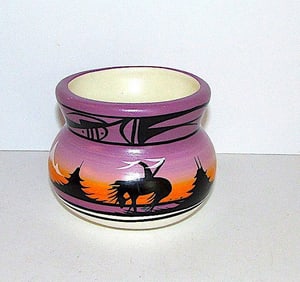 Navajo Pottery Native American End of the Trail