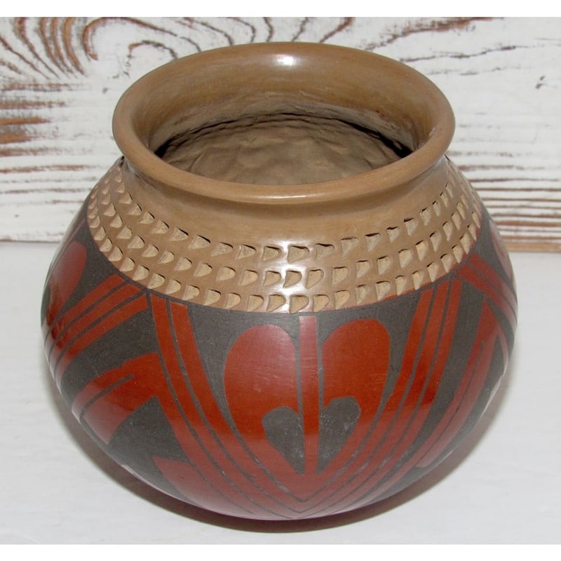 Mata Ortiz Polychrome Hand Coiled Pottery by Fito Tena (1 of 4)