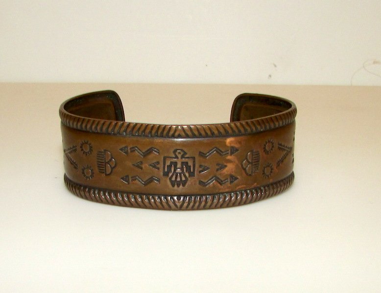 Vintage Bell Trading Copper Cuff (1 of 2)