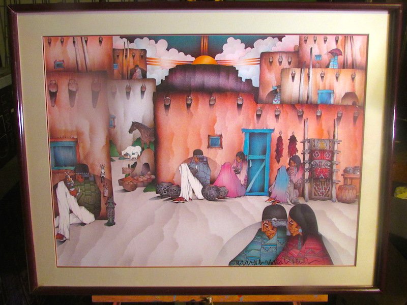 AMADO PENA Signed Print (1 of 2)