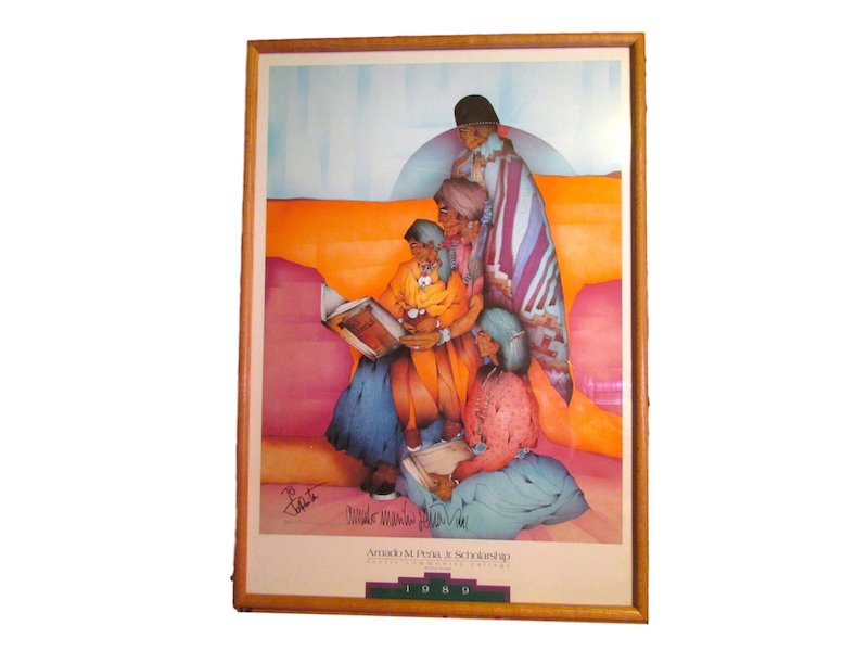 Vintage AMADO PENA Signed Print. Large (1 of 1)