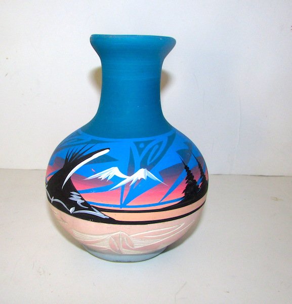Vintage Navajo Water jug Pottery (1 of 2)