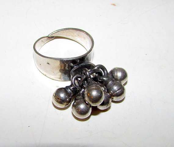 Taxco Mexican Sterling Silver 925 Dangle Statement (1 of 2)