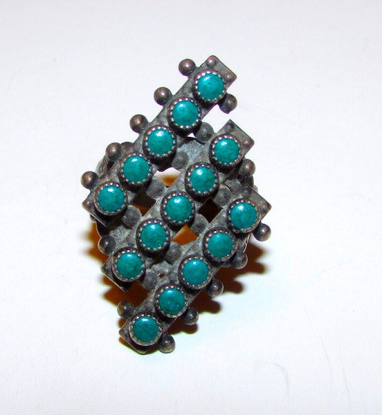 Vintage Old Pawn Native American Navajo Sterling (1 of 2)