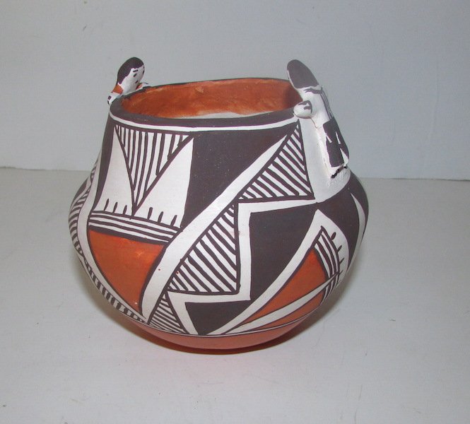 Vintage ACOMA Pueblo Friendship Bowl Olla Pottery (1 of 2)