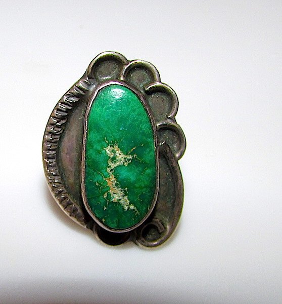 Vintage Old Pawn Native American Navajo Sterling (1 of 2)