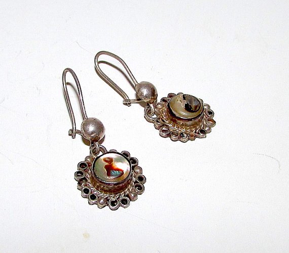 Pre Eagle Taxco 925 Mexican Earrings (1 of 1)