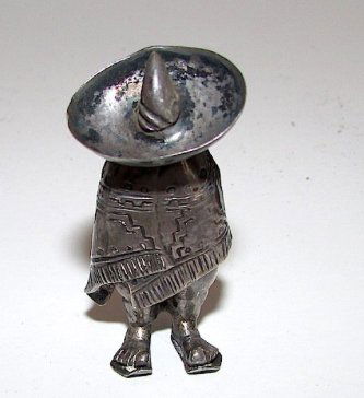 Pre Eagle Sterling Taxco Brooch (1 of 2)