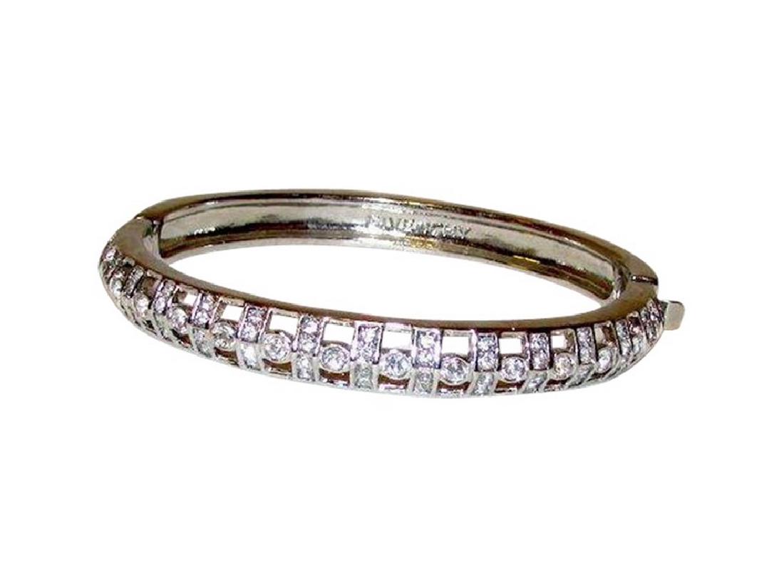 GIVENCHY Designer Runway Statement Bangle Bracelet with (1 of 2)