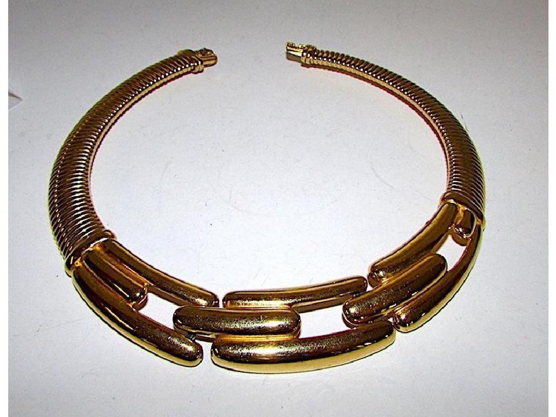 Vintage GIVENCHY Designer Runway Egyptian Revival Gold (1 of 2)