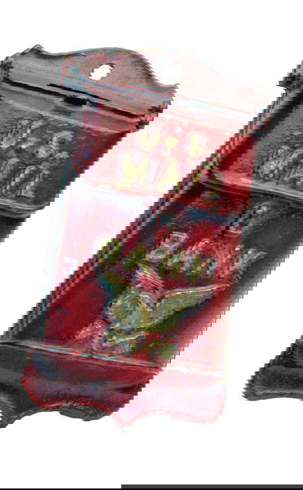 John Wright Co. Apollo and Contemporary U.S. Mail: Still banks. Size: 4 1/2" each. Cond.: Both in nice condition. Good to very good overall.