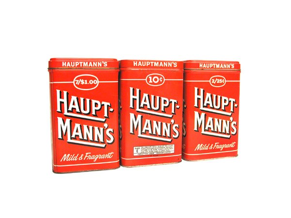 Lot 3 Hauptmann's Tin.