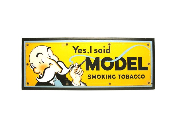 Model Sign.