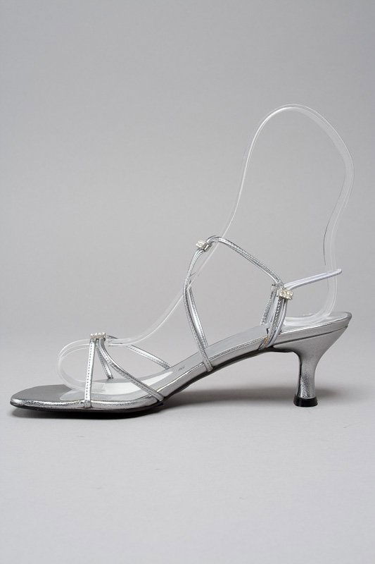 Stuart Weitzman Silver "Delovely" Heels (5.5): Product Description Designer: Stua