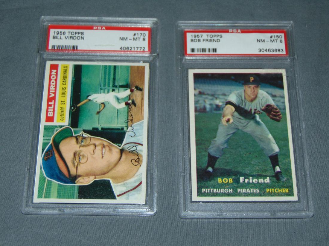 PSA Graded Topps Lot of Two. (1 of 5)