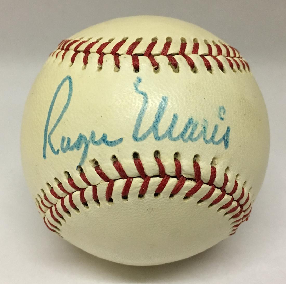 Single Signed Baseball. Roger Maris. JSA. (1 of 3)