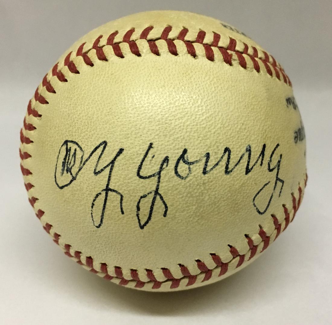 Single Signed Baseball. Cy Young. JSA. (1 of 3)