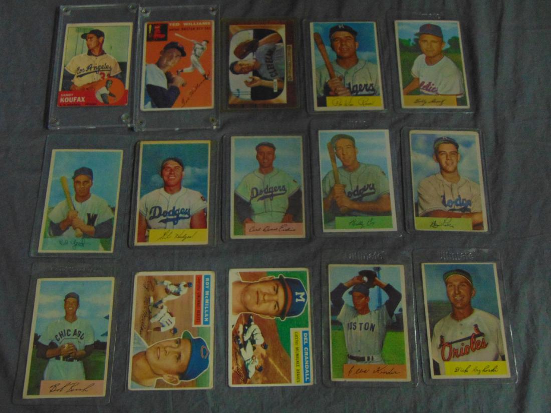 1950's-60's Baseball Card Lot. (1 of 3)