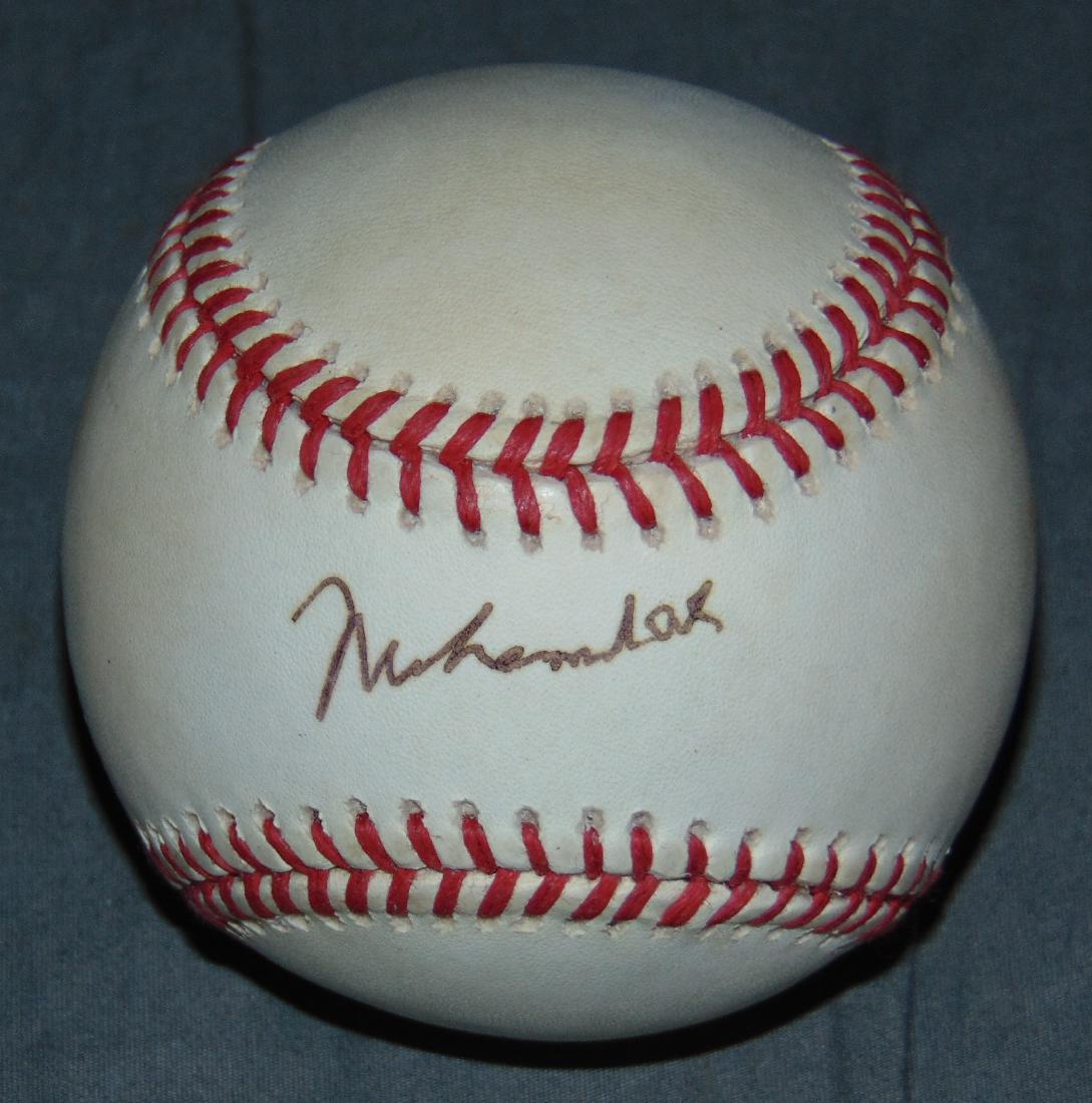 Muhammad Ali Single Signed Baseball (1 of 2)
