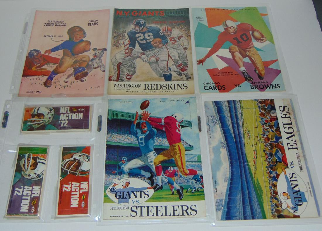 Vintage Football Magazine/Publication Lot (1 of 2)