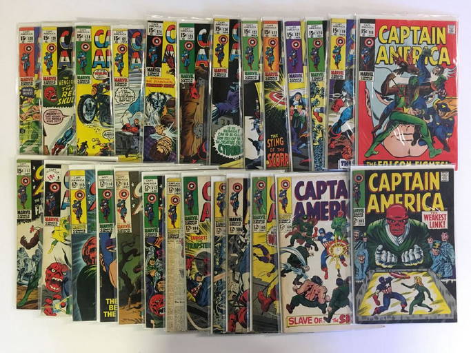 Two Long Comic Boxes.