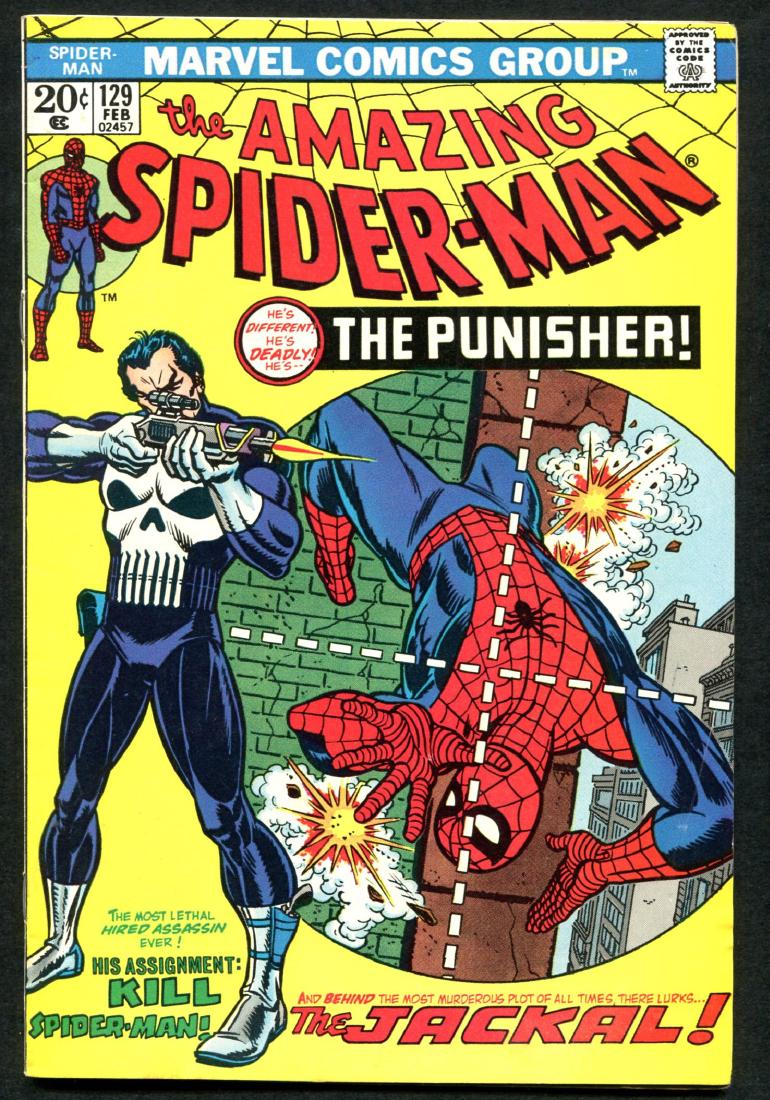 Spiderman 129: 1st Punisher VF.
