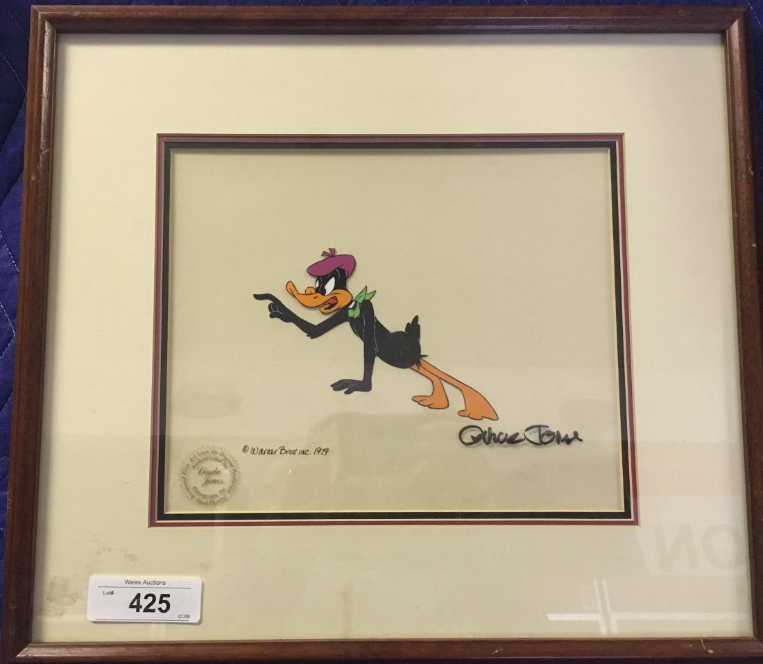 1979 Daffy Duck Production Cel (1 of 2)