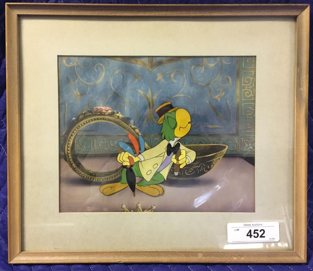 Jose Carioca Production Cel, Art Corner Background (1 of 3)